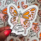 Big Butt-erfly Sticker