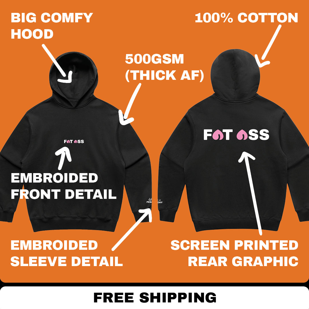 Fat Ass Premium Hoodie