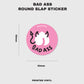 Round Slap Stickers