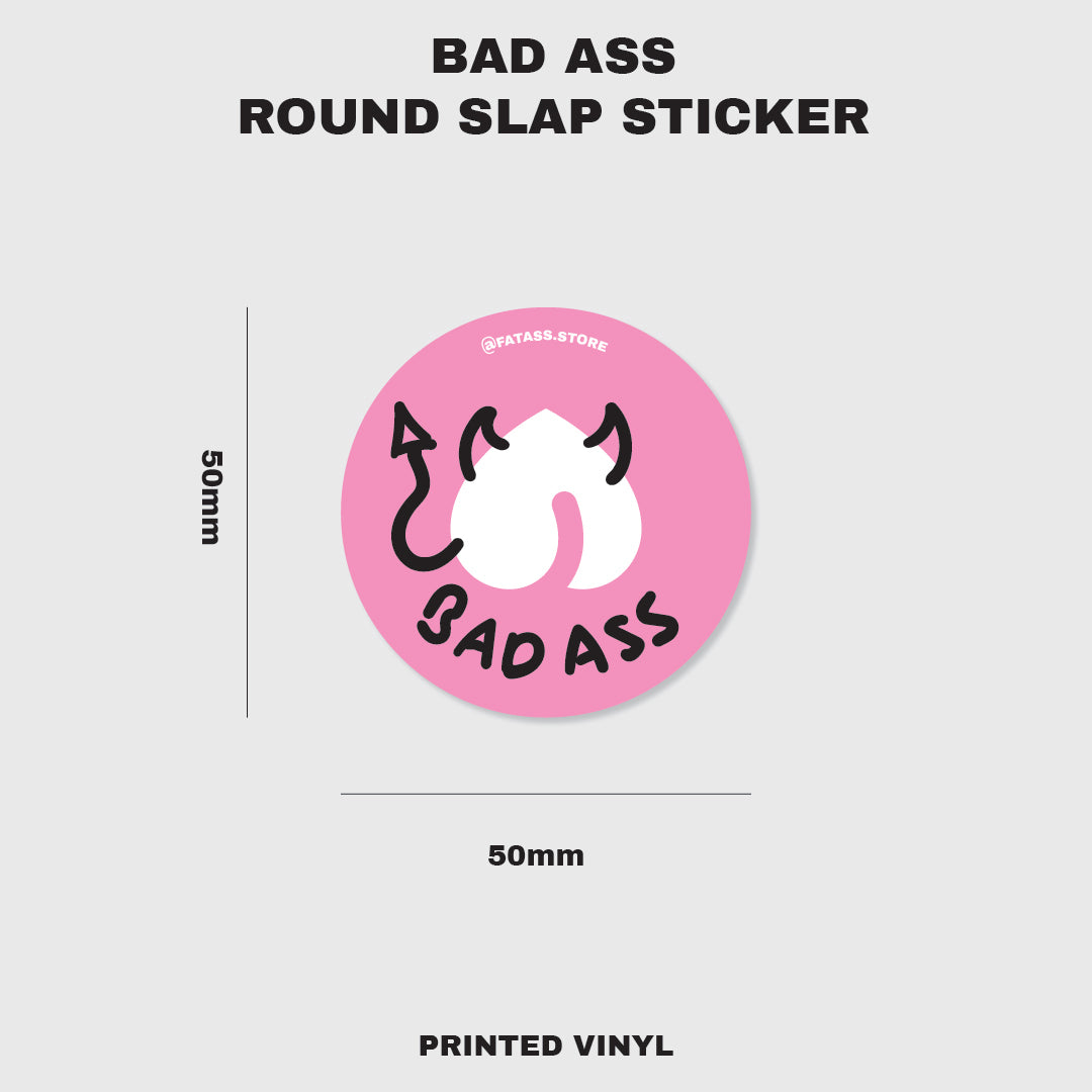 Round Slap Stickers