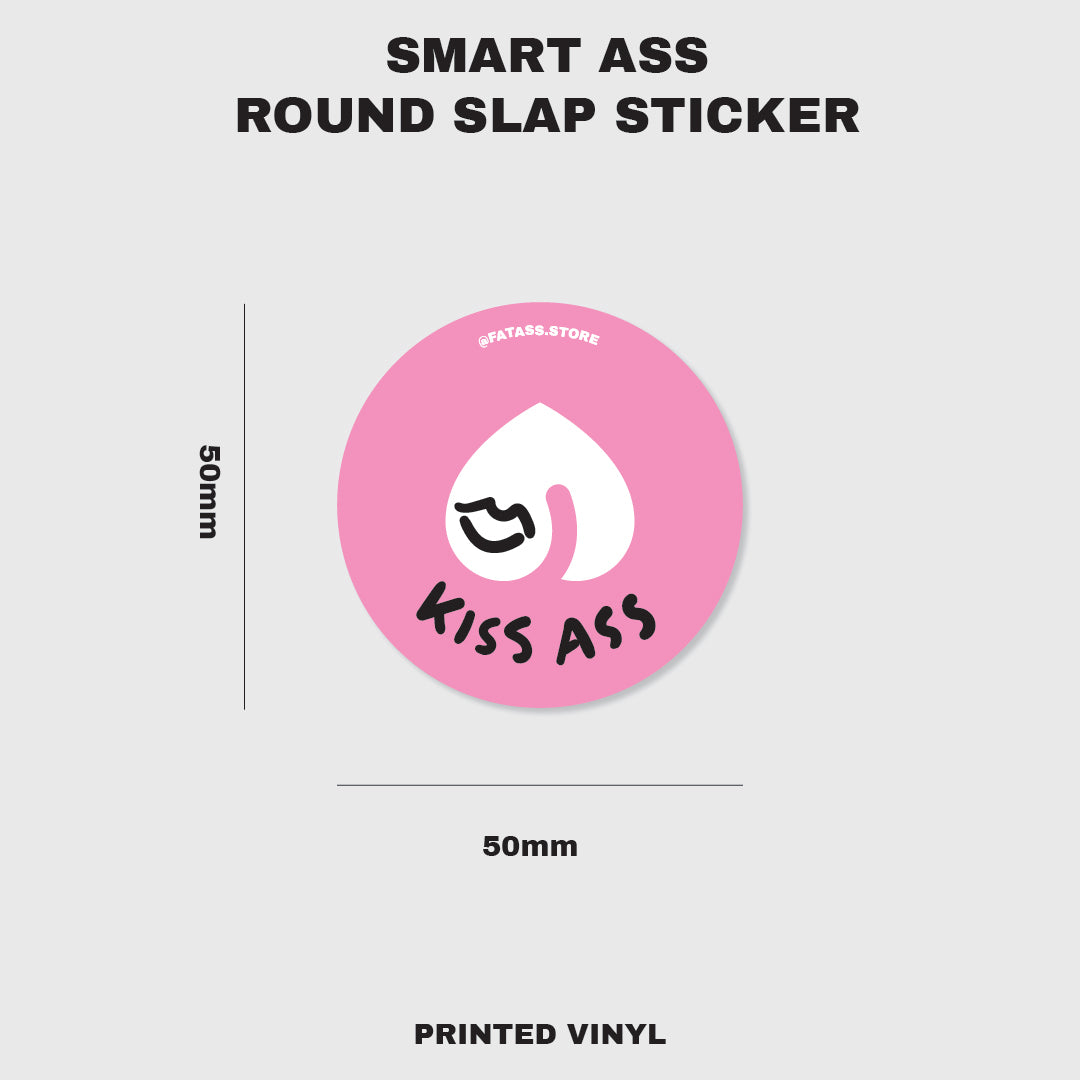 Round Slap Stickers