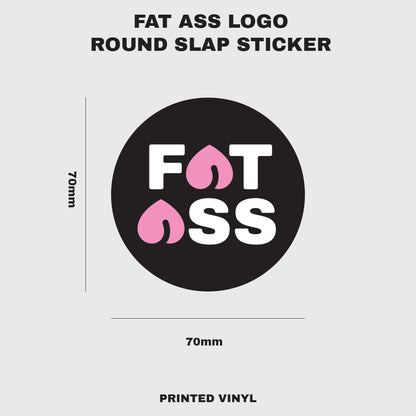 Round Slap Stickers