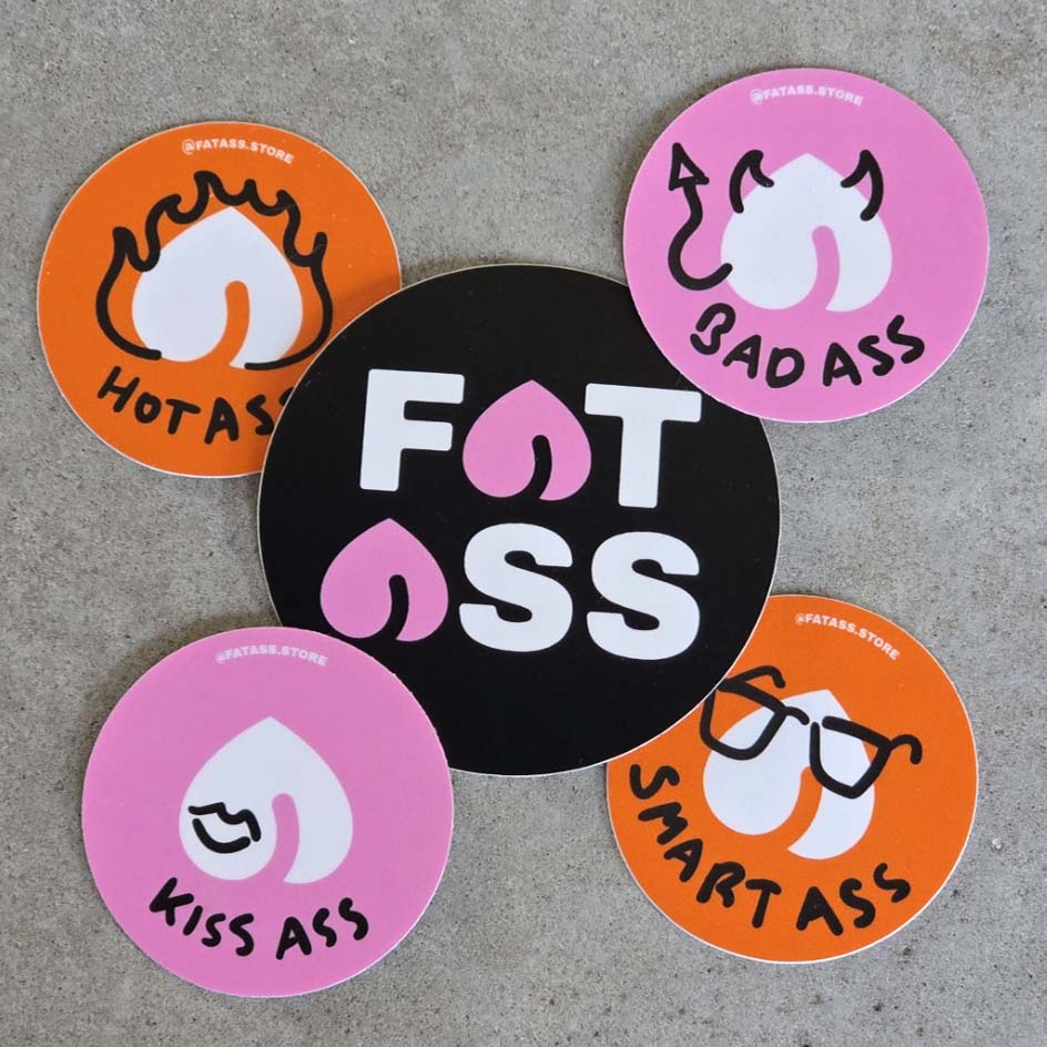 Round Slap Stickers