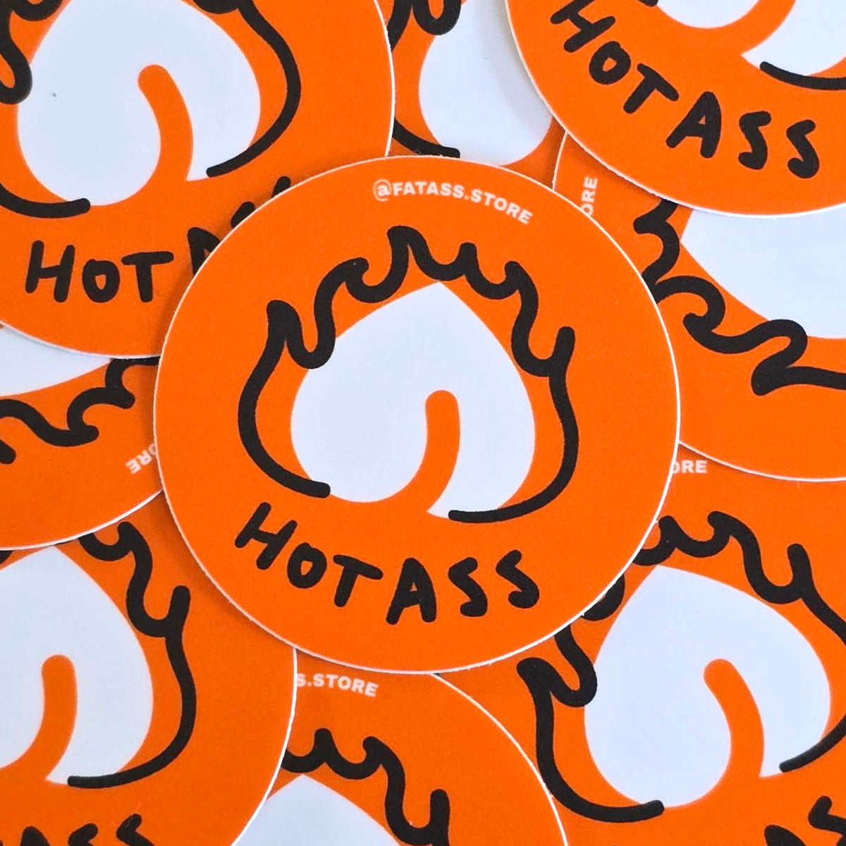 Round Slap Stickers