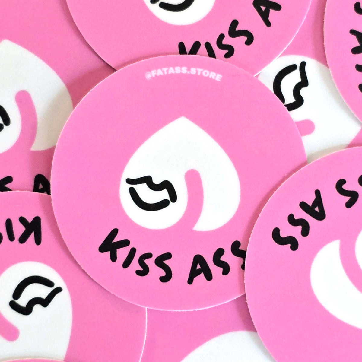 Round Slap Stickers