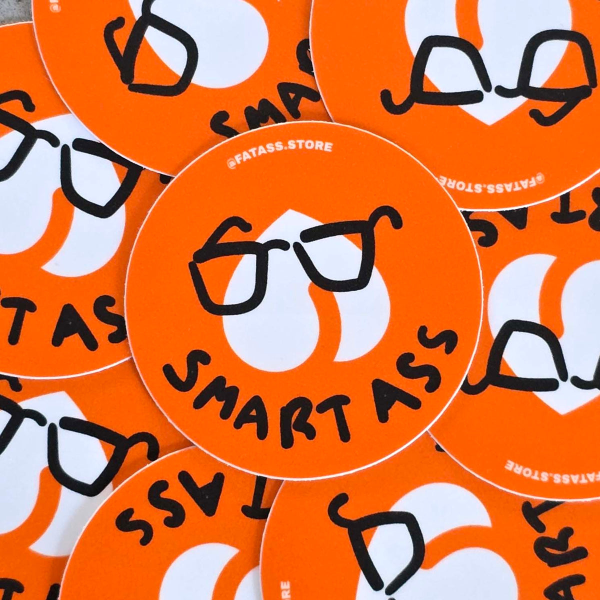 Round Slap Stickers