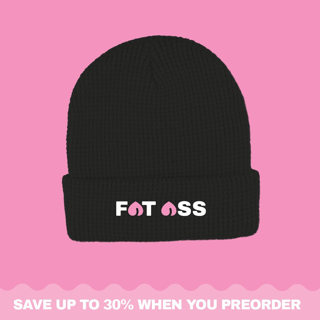 Fat Ass Black Beanie - Fat Ass Store