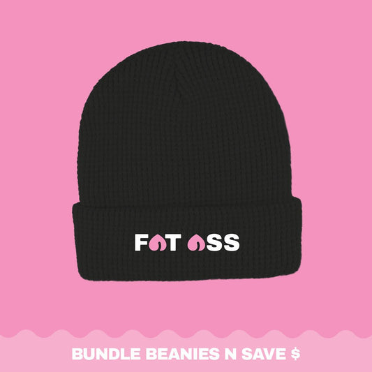 Fat Ass Black Beanie - Fat Ass Store