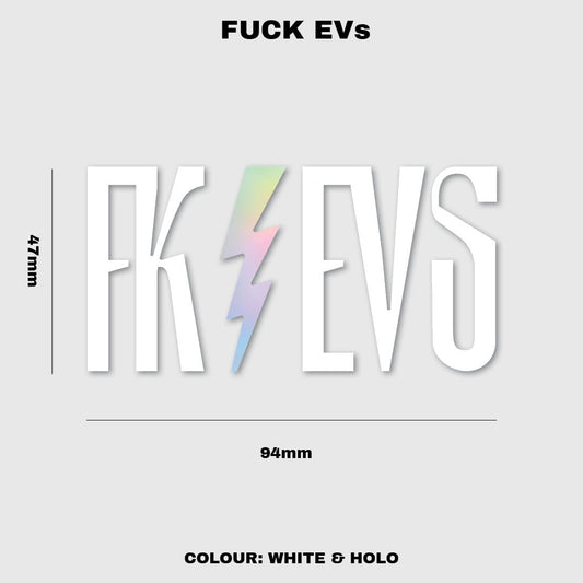 Fuck EVs - Fat Ass Store