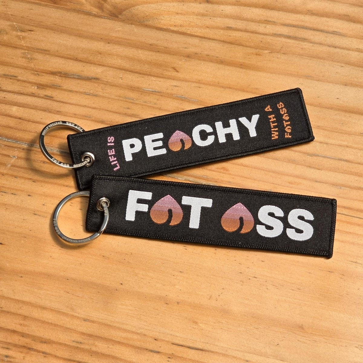 Life Is Peachy Jet Tag - Fat Ass Store