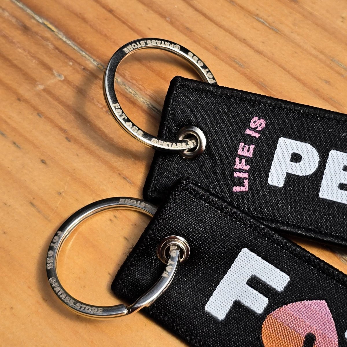 Life Is Peachy Jet Tag - Fat Ass Store