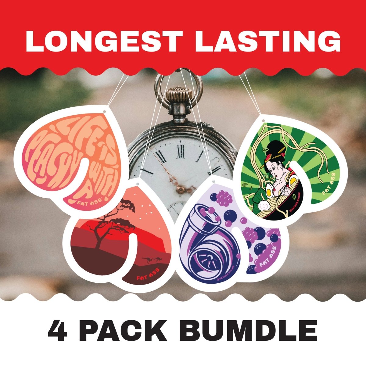 Longest Lasting Air Freshener Bumdle - Fat Ass Store