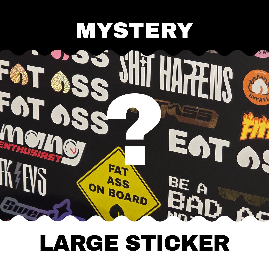 Mystery Large Sticker - Fat Ass Store