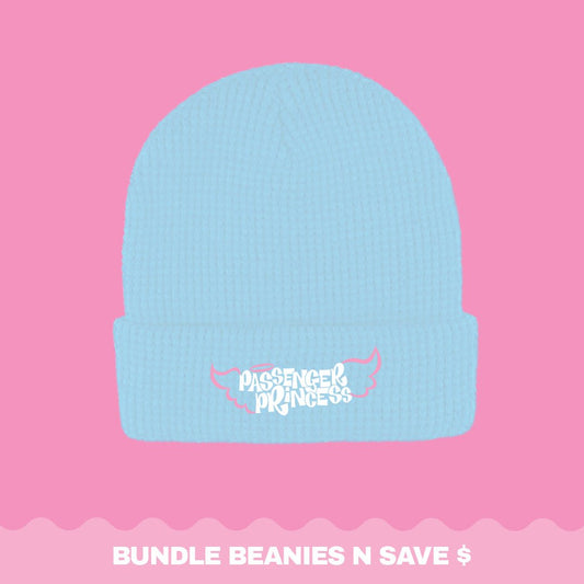 Passenger Princess Kawaii Blue Beanie - Fat Ass Store
