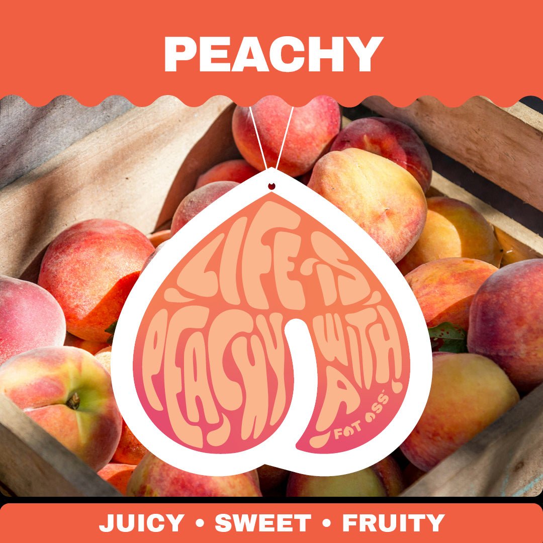 Peachy - Air Freshener - Fat Ass Store