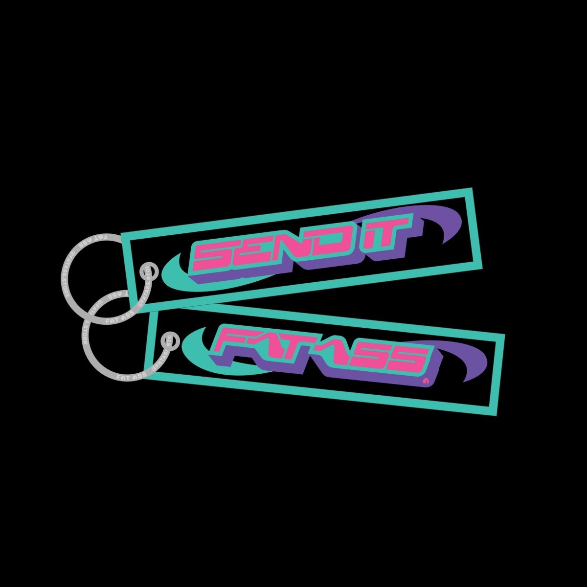 Send It Jet Tag - Fat Ass Store