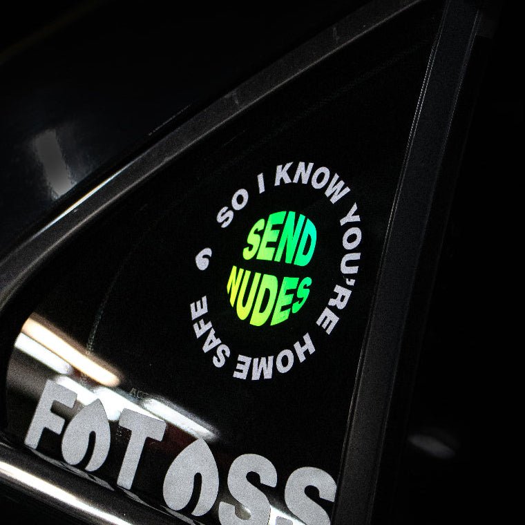 Send Nudes Vinyl Sticker - Fat Ass Store