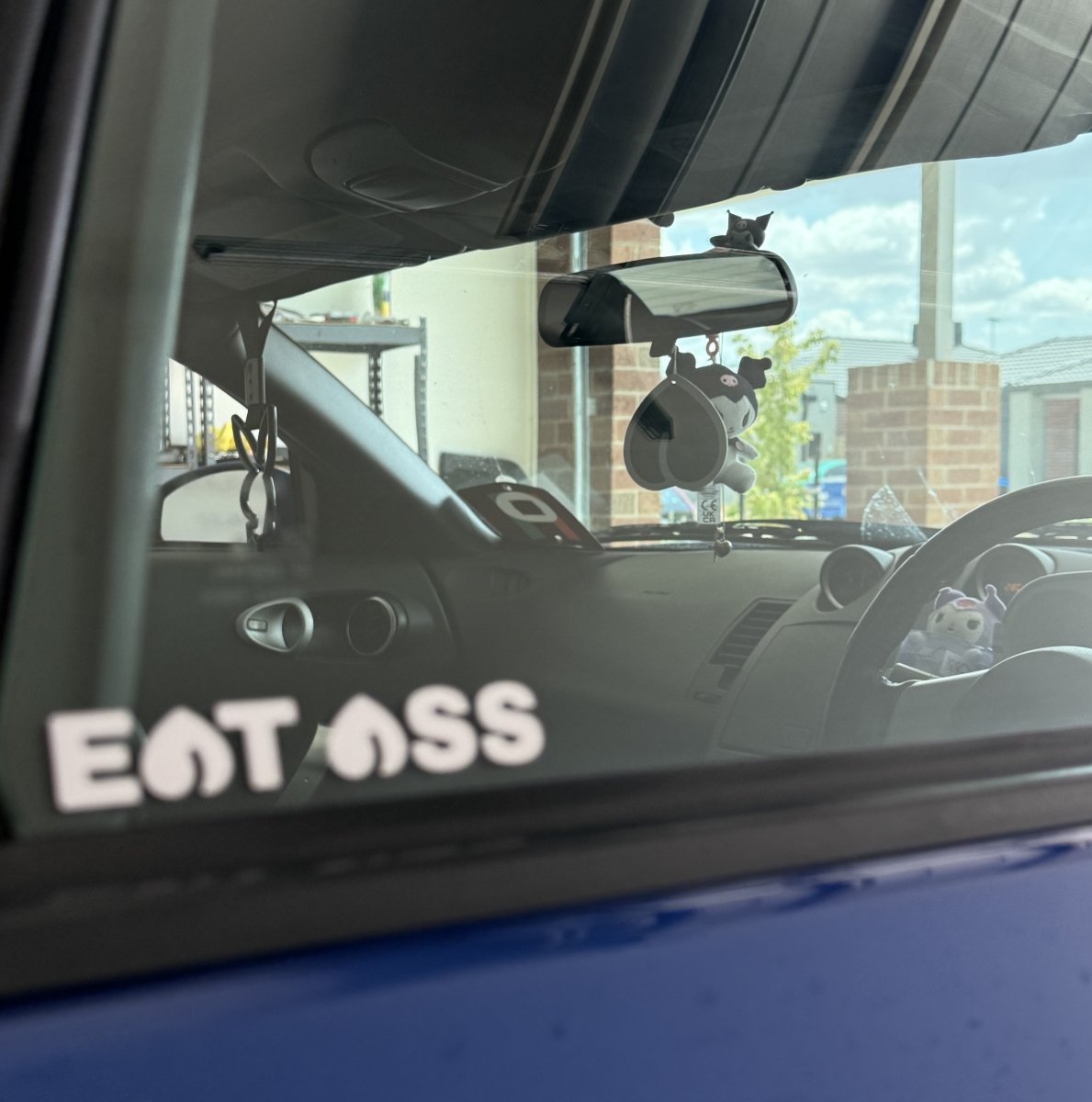 Small Eat Ass Vinyl Sticker - Fat Ass Store