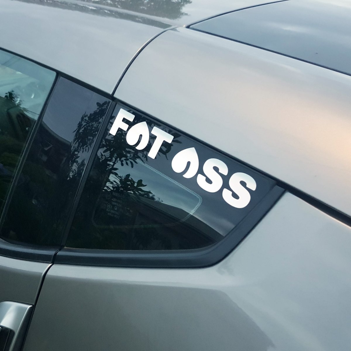 Fat Ass Vinyl Sticker - Fat Ass Store