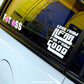Good From Afar Far From Good Vinyl Sticker - Fat Ass Store